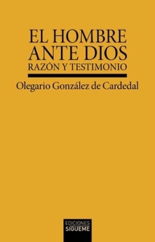 El hombre ante dios