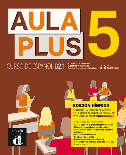 Aula Plus 5 Ed.hibrída L. del alumno
