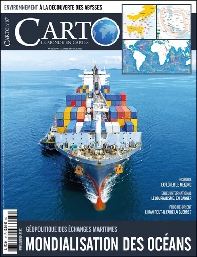 Carto N  87, janvier-février 2025- Mondialisation des océans