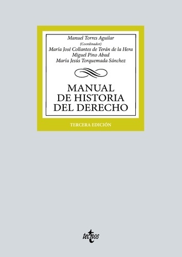 Manual de Historia del Derecho