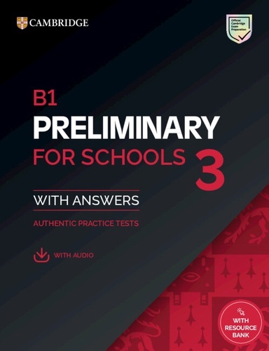 B1 Preliminary for Schools 3