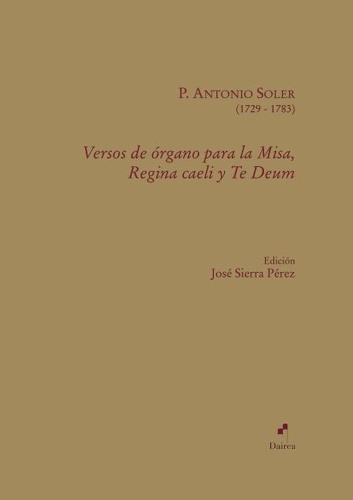Versos de órgano para la Misa, Regina caeli y Te Deum