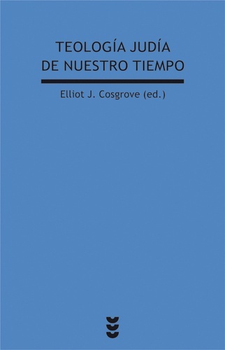 Teología Judia de nuestro tiempo