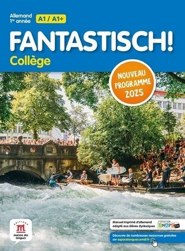 Fantastisch! Allemand 1ere année. Livre élève Ed. 2025