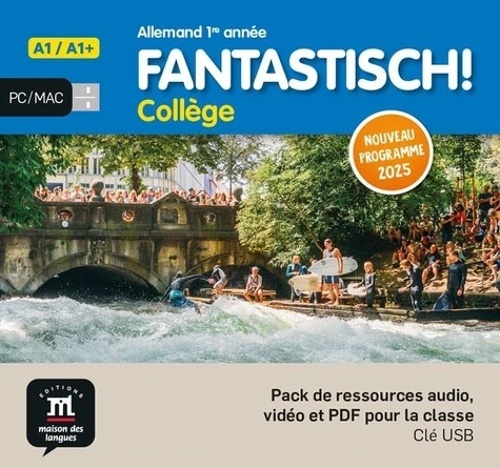 Fantastisch! Allemand 1re année Pack de ressources avec 1 Clé Usb