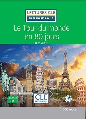 Le tour du monde en 80 jours. Niveau 3. Avec CD