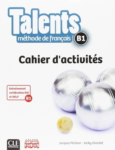 Talents Fle Niveau B1 Cahier D'Exercices