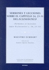 Sermones y lecciones sobre el capítulo 24, 23-31 del Eclesiástico