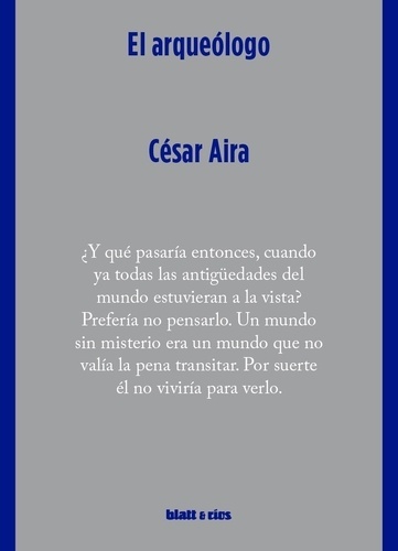 El arqueólogo