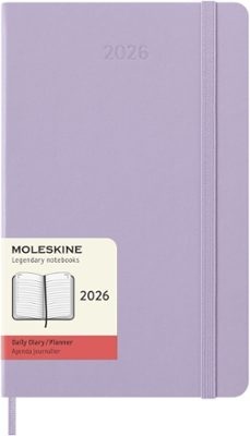 2026 Diaria L Lila pastel Tapa dura