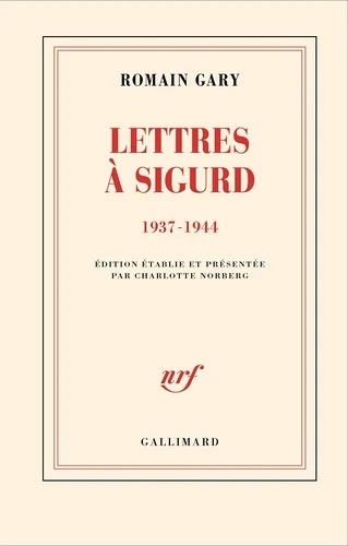 Lettres à Sigurd. 1937-1944