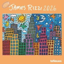 2026 James Rizzi - Calendario 30x30