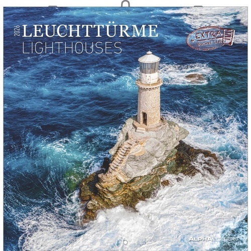 2026 Lighthouses - Calendario 30x30