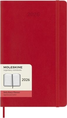2026 Diaria L Rojo Tapa blanda