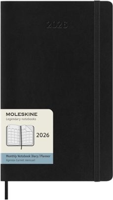 2026 Mensual L Negro Tapa blanda