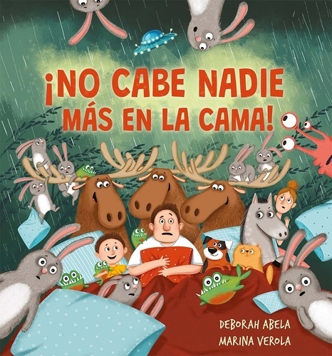 ¡No cabe nadie más en la cama!