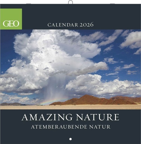 2026 GEO AMAZING NATURE - CALENDARIO 30 X 30
