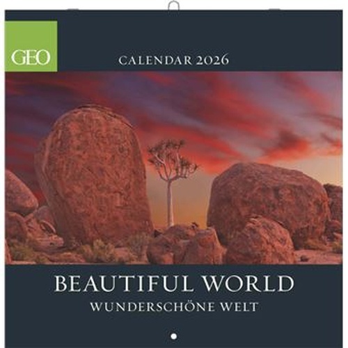 2026 GEO BEAUTIFUL WORLD - CALENDARIO 30 X 30
