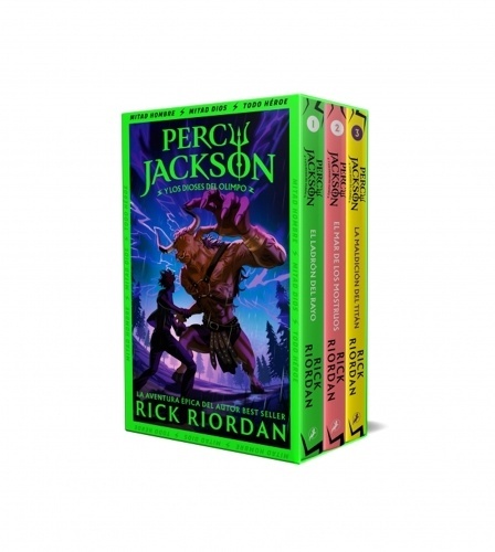 Pack Percy Jackson y los dioses del Olimpo (1,2 Y 3)