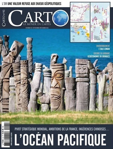 Carto N  92, novembre - décembre 2025- L'océan Pacifique