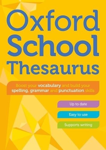Oxford School Thesaurus 2023