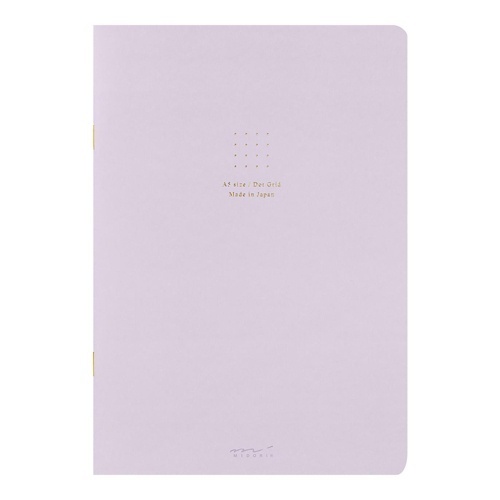 Notebook (A5) Color Dot Grid Purple