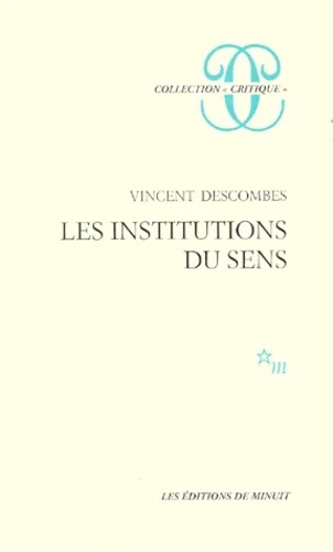 Les institutions du sens
