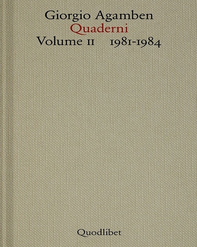 Quaderni. Vol. 2: 1981-1984