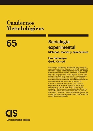 Sociología Experimental. Métodos, teorías y aplicaciones