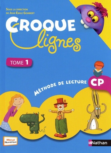 Croque-lignes - manuel élève - tome 1 - CP